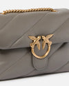 PINKO - HANDTAS - LOVE PUFF CLASSIC - GRIGIO ASFALT
