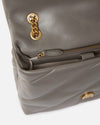 PINKO - HANDTAS - LOVE PUFF CLASSIC - GRIGIO ASFALT