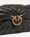 PINKO - HANDTAS - LOVE PUFF CLASSIC CL - NERO-ANTIQUE