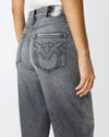 PINKO - JEANS - ESTELLE EGG - MOONLIGHT GRAY DENIM