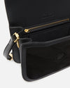 PINKO - HANDTAS - LOVE BOX BAG SUEDE - NERO LIMOUSINE