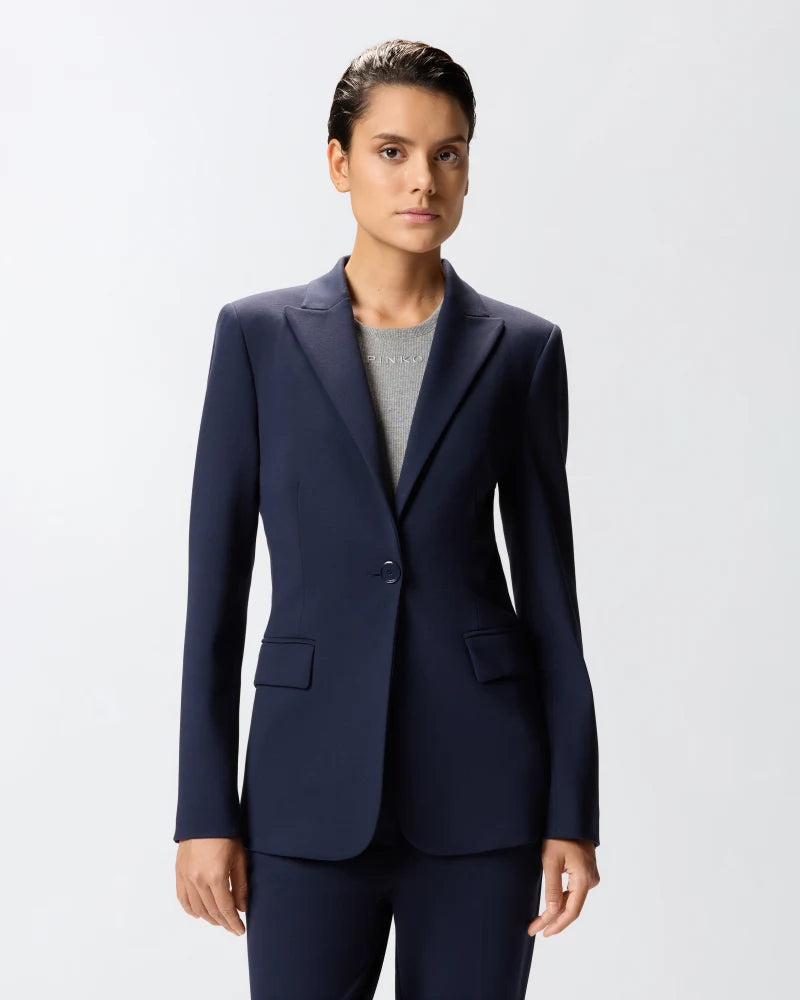 PINKO - BLAZER - NEW SIGNUM - PAINTED NAVY