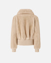 PINKO - BOMPER - BAGELS BOMPER ASPEN - BEIGE-MOONLIGHT