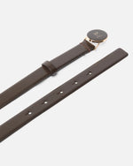 PINKO - CEINTUUR - ROUND ENAMEL H2 BELT - MARRONE