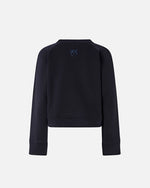 PINKO - SWEATER - MARGARINA MAGLIA FELPA CON BOTTONI - DARKNESS BLUE
