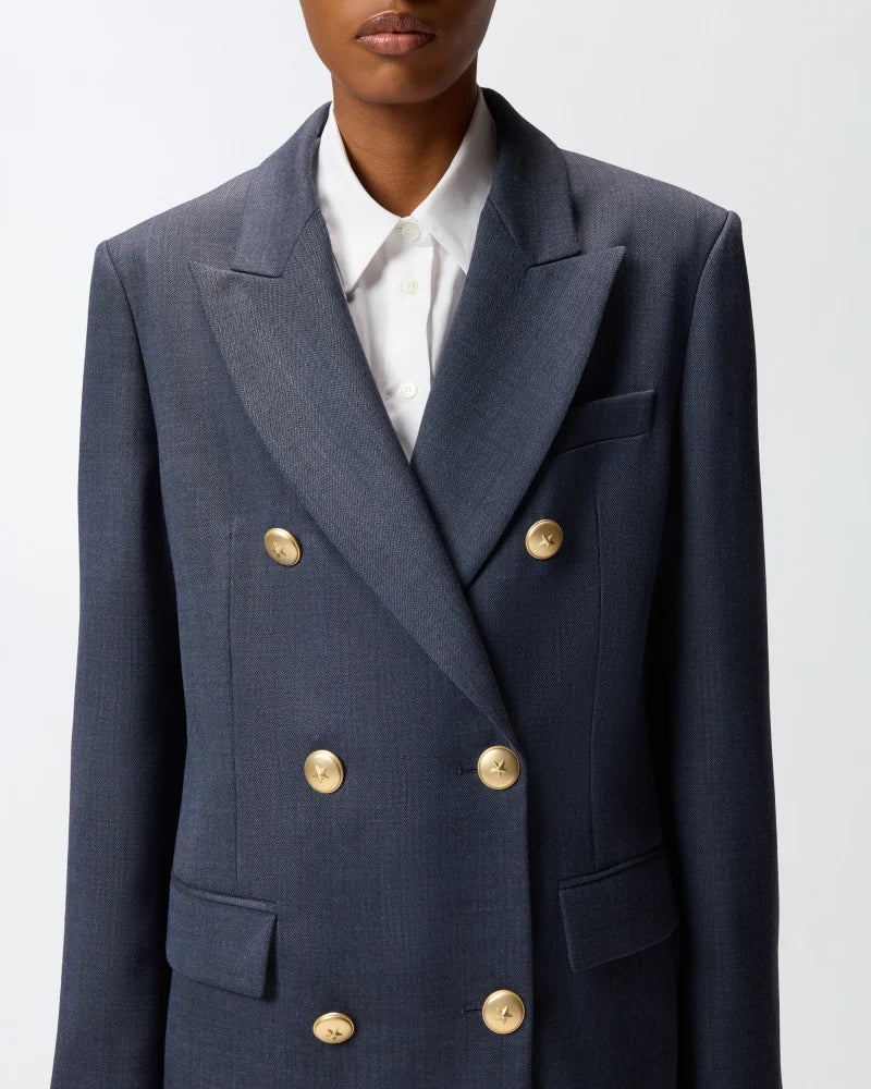 PINKO - BLAZER - NEW GUINEA - BLUE-TOTA
