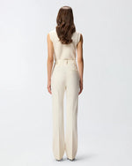 PINKO - PITA PANTALONE CREPE POLY - VANILLA