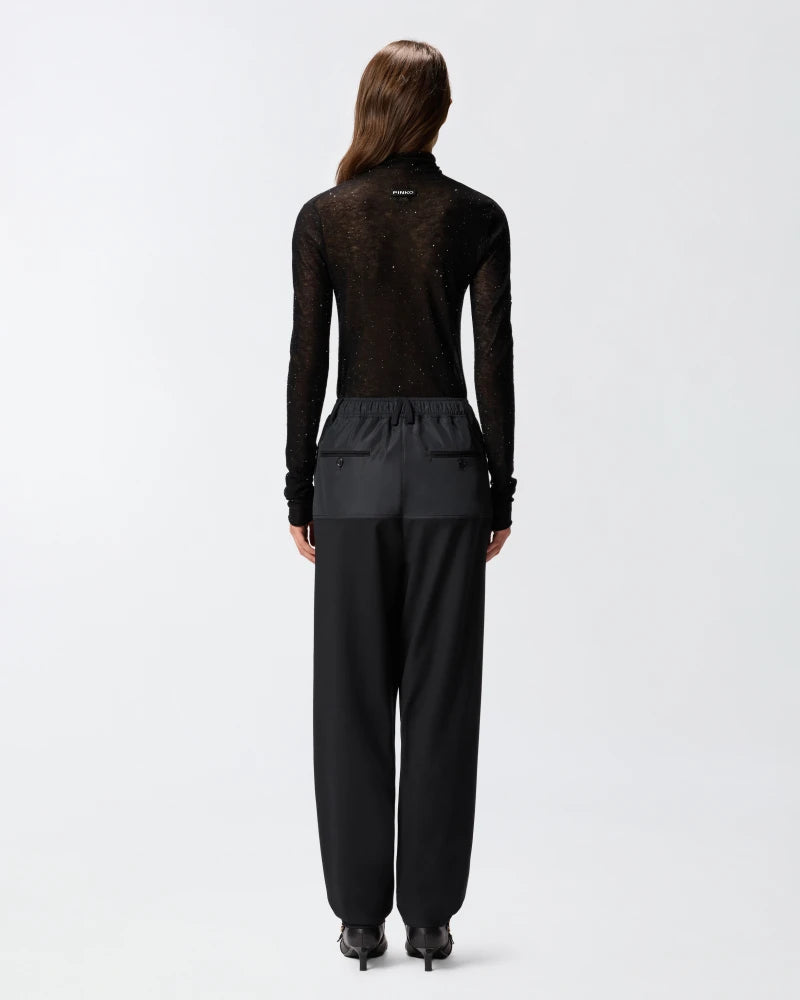 PINKO - PULL - MOSS MAGLIA - BLACK