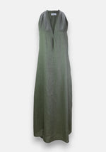PRINCESS - KLEED - LONG SLEEVELESS DRESS - FOREST NIGHT
