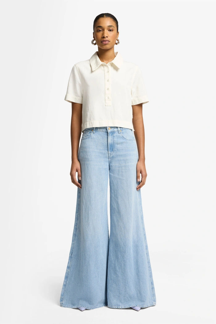 7FAMK - JEANS - WILLOW WIDE KANSAS - LIGHT BLUE