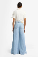7FAMK - JEANS - WILLOW WIDE KANSAS - LIGHT BLUE
