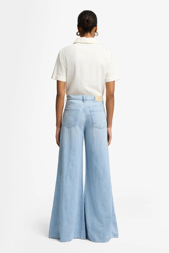 7FAMK - JEANS - WILLOW WIDE KANSAS - LIGHT BLUE