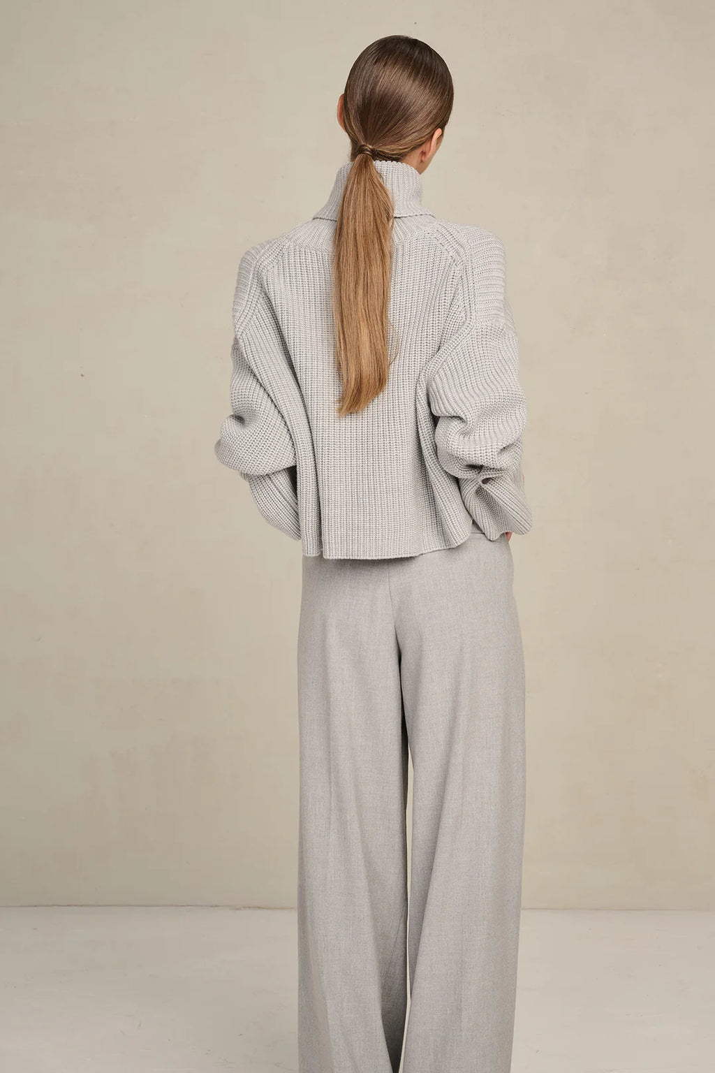 MARCH23 - BROEK - MY_TROUSERS EDITH - SILVER GREY