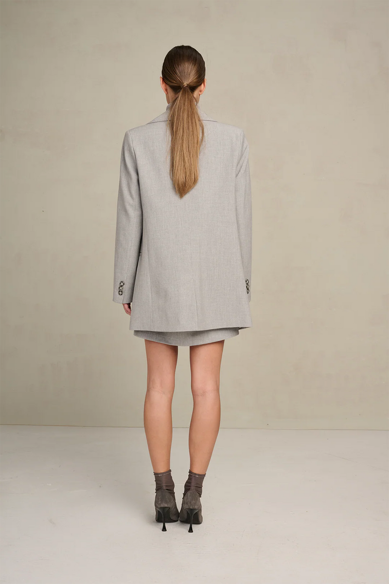MARCH23 - BLAZER - MY_BLAZER RACHELE - SILVER GREY