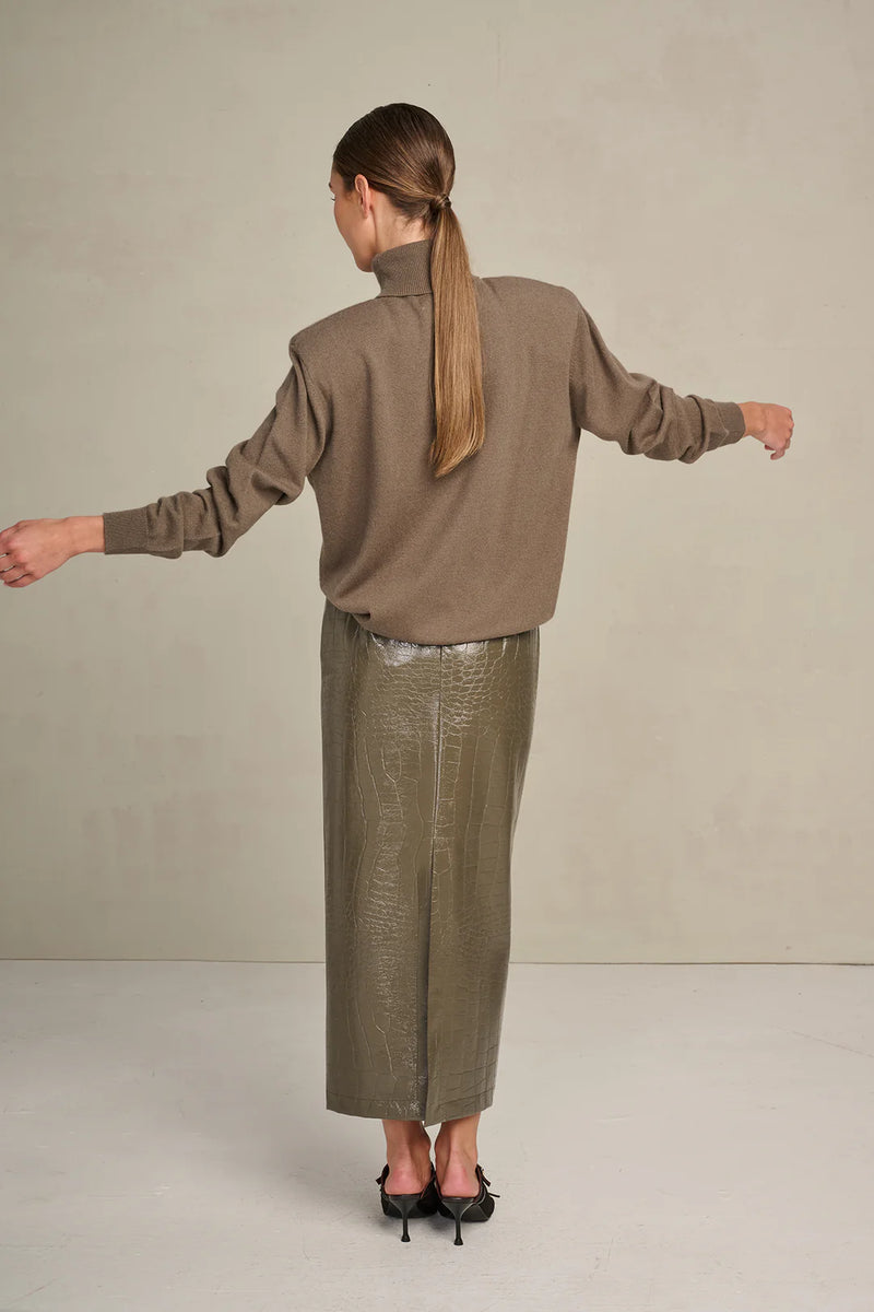 MARCH23 - ROK - B_SKIRT CLEO - CROCO