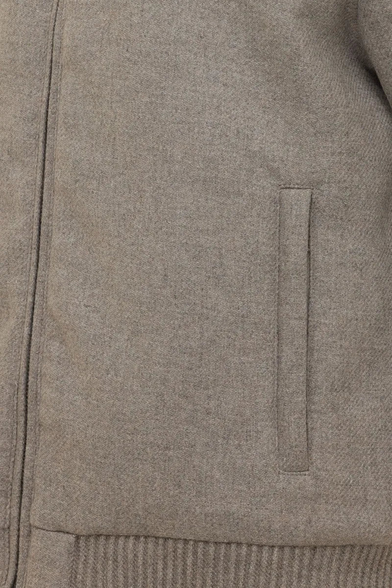 GENTILUOMO - BOMPER - ENNIO COAT - LIGHT BROWN