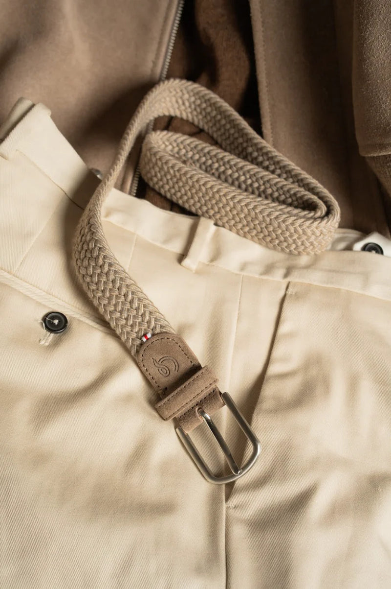 LA BOUCLE - ABERDEEN - SUEDE WOOL EFFECT - COFFEE CREAM