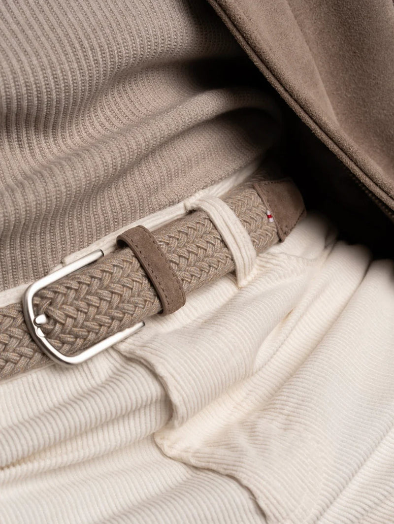 LA BOUCLE - ABERDEEN - SUEDE WOOL EFFECT - COFFEE CREAM