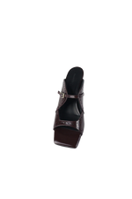 MARCH23 - SLIPPER - CEMI SANDAL SPAZZOLATO - BAROLO SPAZZOLATO