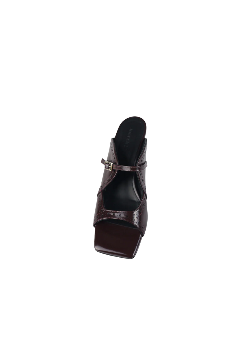 MARCH23 - SLIPPER - CEMI SANDAL SPAZZOLATO - BAROLO SPAZZOLATO