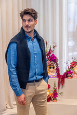 R2 AMSTERDAM - HEMD - DENIM BLUE