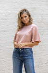 DUE AMANTI - BLOUSE - CAROLINE - OUD ROZE