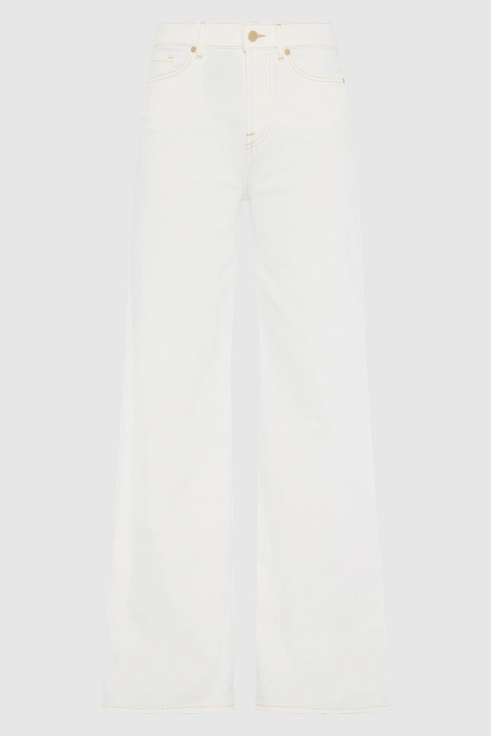 7FAMK - JEANS - LOTTA SUGAR - WHITE