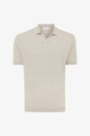 GENTILUOMO - POLO - POLO NO BUTTONS SS - SAND