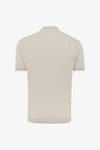 GENTILUOMO - POLO - POLO NO BUTTONS SS - SAND