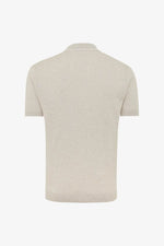 GENTILUOMO - POLO - POLO NO BUTTONS SS - SAND