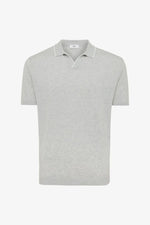 GENTILUOMO - POLO - POLO NO BUTTONS SS - GREY