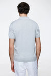 GENTILUOMO - POLO - POLO NO BUTTONS SS - GREY