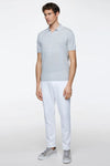 GENTILUOMO - POLO - POLO NO BUTTONS SS - GREY
