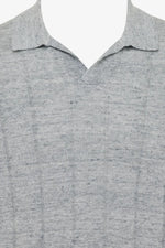 GENTILUOMO - POLO - POLO NO BUTTONS SS - GREY