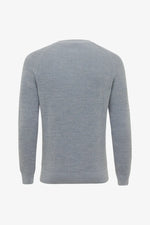 GENTILUOMO - PULL - ROUND LS RAGLAN - BLUE