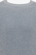 GENTILUOMO - PULL - ROUND LS RAGLAN - BLUE