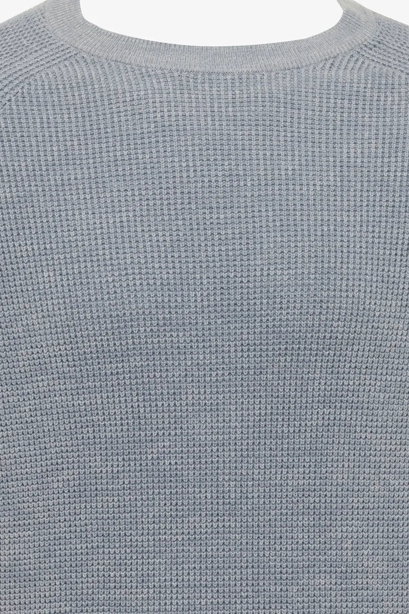 GENTILUOMO - PULL - ROUND LS RAGLAN - BLUE