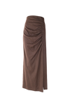 MARCH23 - ROK - W_SKIRT COSTANZA - CHOCOLAT