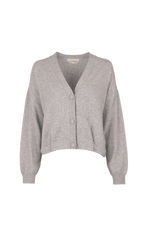 MARCH23 - GILET - D_CARDIGAN ASSANE - SILVER GREY