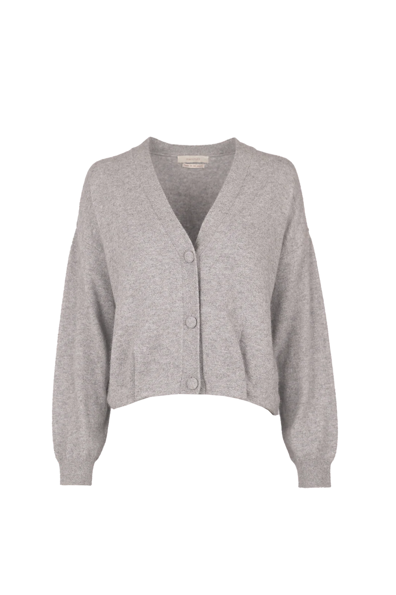MARCH23 - GILET - D_CARDIGAN ASSANE - SILVER GREY