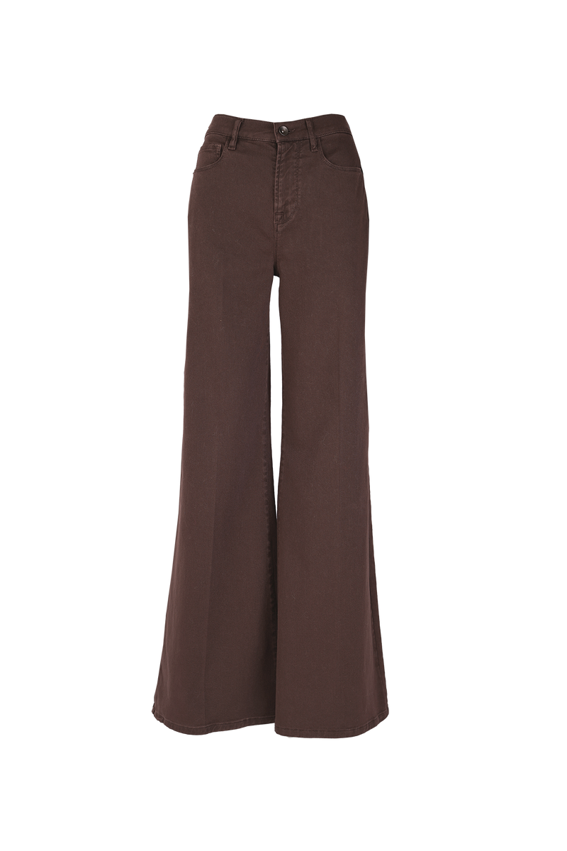 MARCH23 - JEANS - W_TROUSERS ENRICA - CHOCOLAT