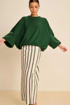 MARCH23 - SWEATER - MY_PULL COLORADO - BOTTLE GREEN