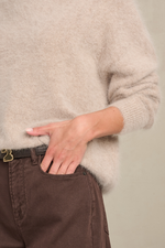 MARCH23 - JEANS - W_TROUSERS ENRICA - CHOCOLAT