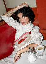 MARIE MARTENS - COACHELLA BELT BAG - CREAM BRICK