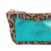 MARIE MARTENS - PORTEMONNEE - ZIPPY - TURQUOISE LEOPARD