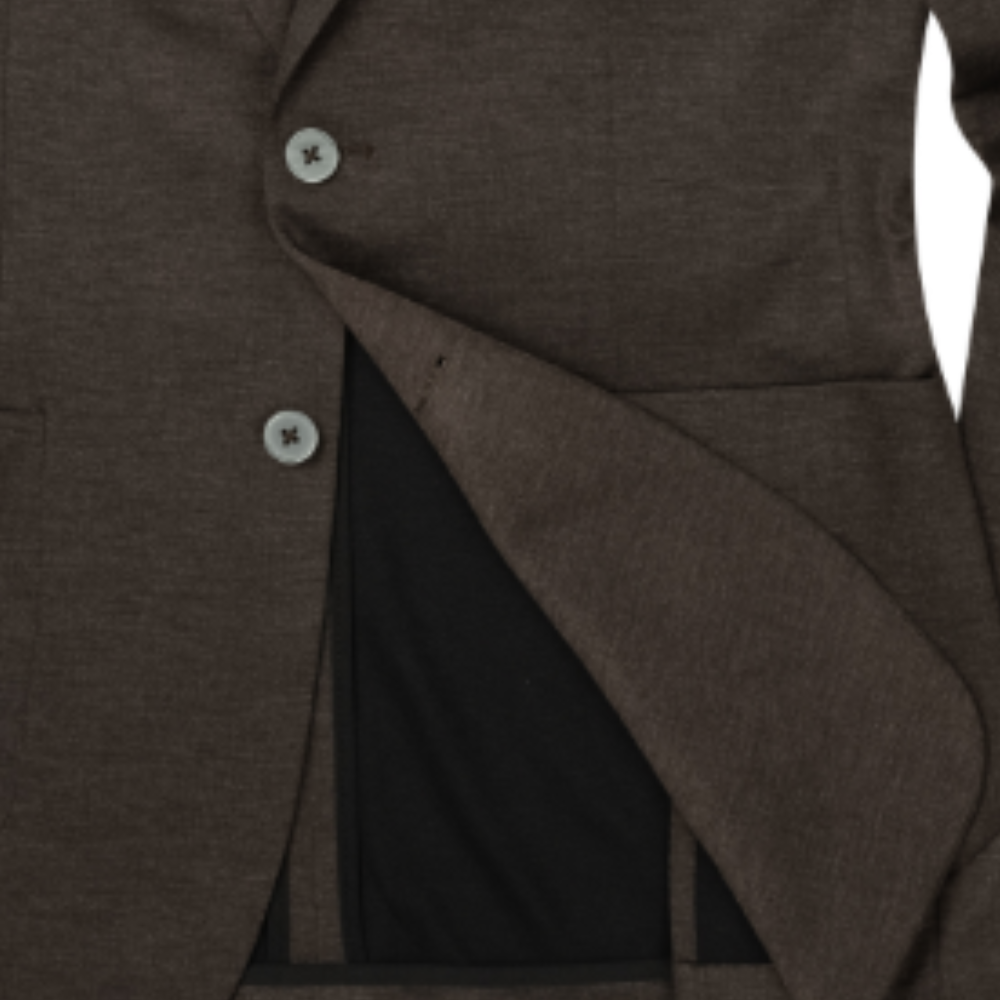 ZUITABLE - BLAZER - DINOVE AP - DARK BROWN 890