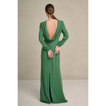 MARCH23 - KLEED - A_DRESS MANDY - BASIL GREEN