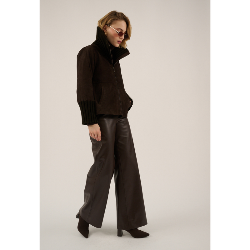 OSCAR THE COLLECTION - BROEK - KYLE - CHOCOLATE