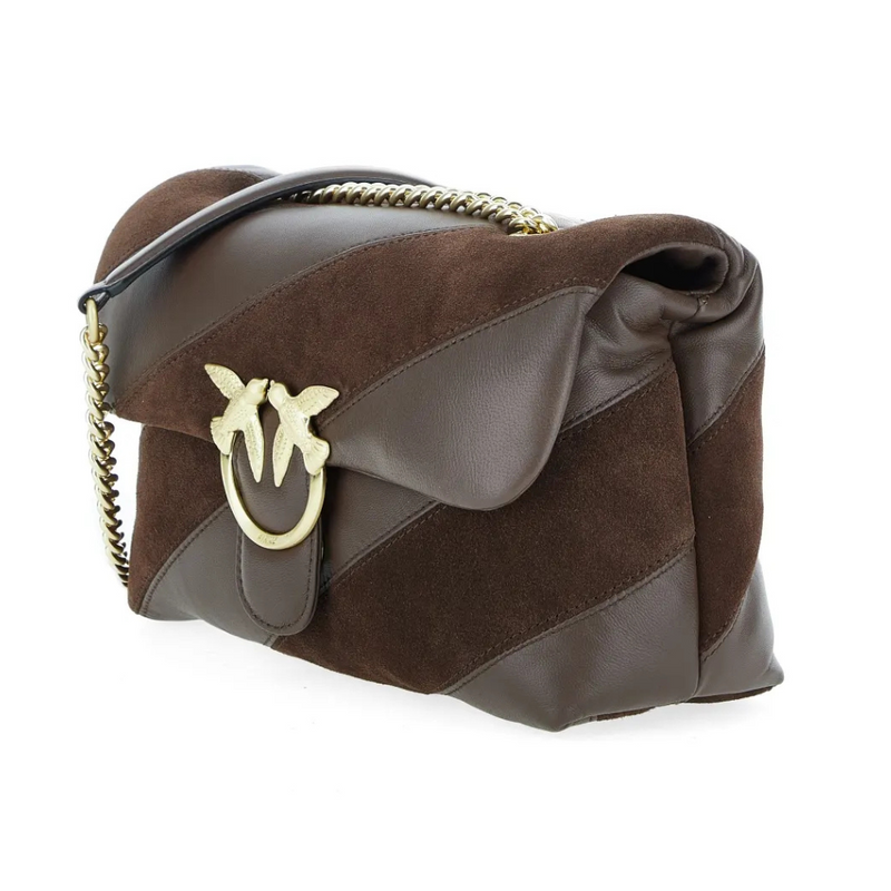 PINKO - HANDTAS - LOVE PUFF CLASSIC CL NAPPA - SUEDE TRAPUN