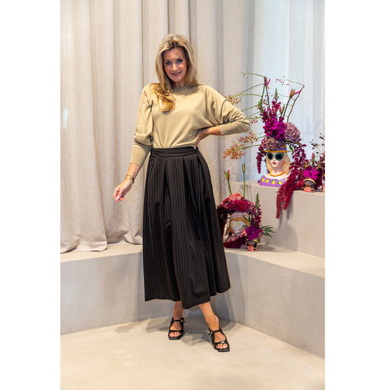 PINKO - PULL - LANZAROTE MAGLIA - BEIGE